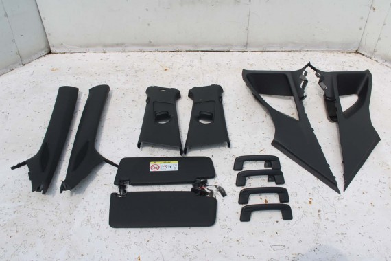 VW ID4 Pro PODSUFITKA 11A867501BE TAPICERKA + słupki czarna 11A867233F 11A867234F 11A867243C 11A867244C 11A857551C 11A857552D