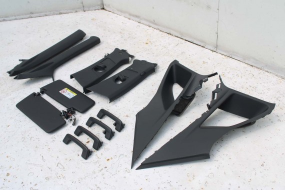 VW ID4 Pro PODSUFITKA 11A867501BE TAPICERKA + słupki czarna 11A867233F 11A867234F 11A867243C 11A867244C 11A857551C 11A857552D