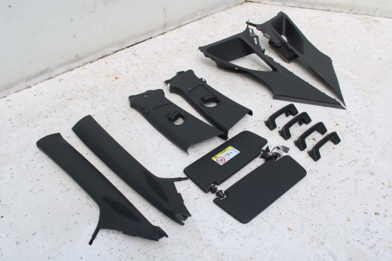 VW ID4 Pro PODSUFITKA 11A867501BE TAPICERKA + słupki czarna 11A867233F 11A867234F 11A867243C 11A867244C 11A857551C 11A857552D