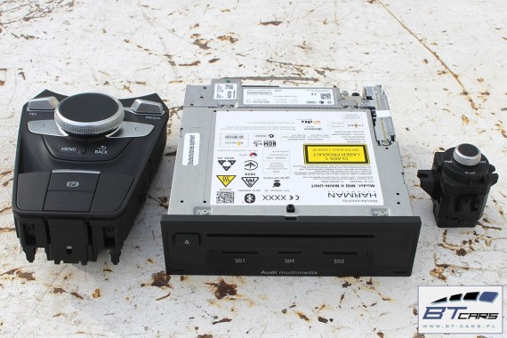 AUDI TT CZYTNIK + PANEL MMI 8S0035021 8S0919614A TOUCHPAD gałka z touchpadem sterowanie 8S0035021 8S0919614L 8S0035021Q 8S