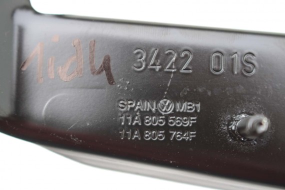 VW ID4 WSPORNIK 11A805567F 11A805569F MOCOWANIE 11A805569F 11A805764F PODPORA PASA PRZEDNIEGO 11A805569E 11A805764E L+P 2 szt.