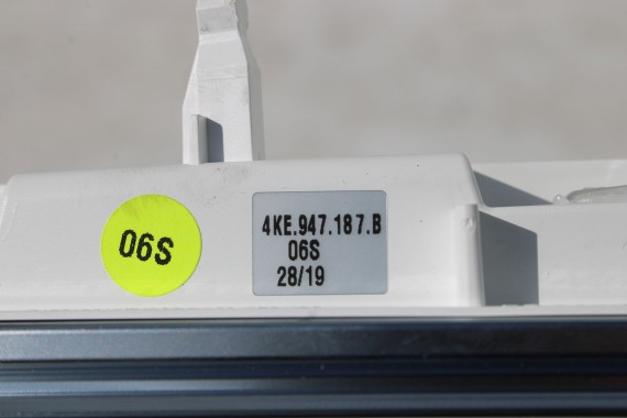 AUDI ETRON LISTWY OZDOBNE DEKOR DEKORY 4KL947209 4KE947188B 4KE947187B 4KE947134B 4KE947133B 4KL947204 WYKOŃCZENIE E-TRON 4KE