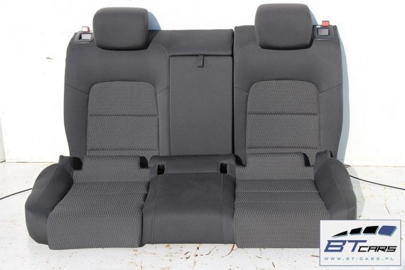 AUDI A5 FOTELE KOMPLET FOTELI siedzeń siedzenia fotel tapicerka 8T welur kolr czarny