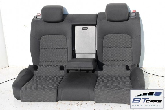AUDI A5 FOTELE KOMPLET FOTELI siedzeń siedzenia fotel tapicerka 8T welur kolr czarny