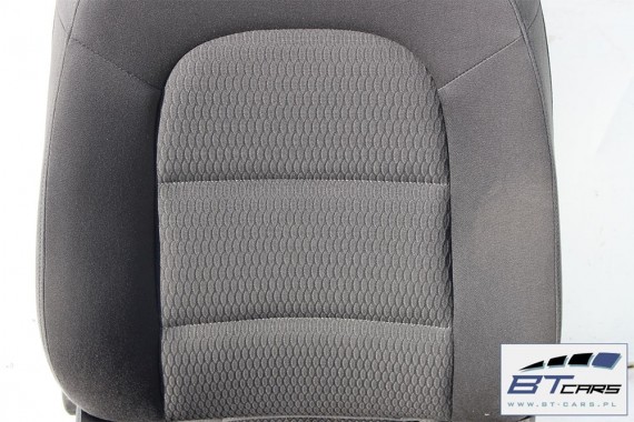 AUDI A5 FOTELE KOMPLET FOTELI siedzeń siedzenia fotel tapicerka 8T welur kolr czarny