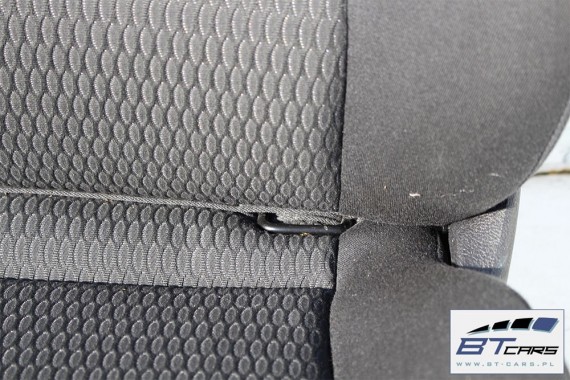 AUDI A5 FOTELE KOMPLET FOTELI siedzeń siedzenia fotel tapicerka 8T welur kolr czarny