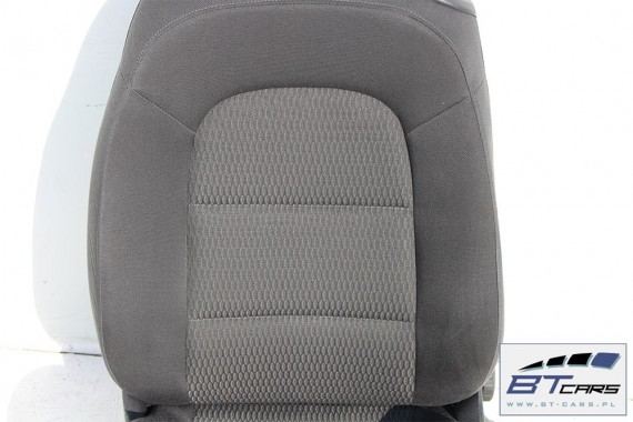 AUDI A5 FOTELE KOMPLET FOTELI siedzeń siedzenia fotel tapicerka 8T welur kolr czarny