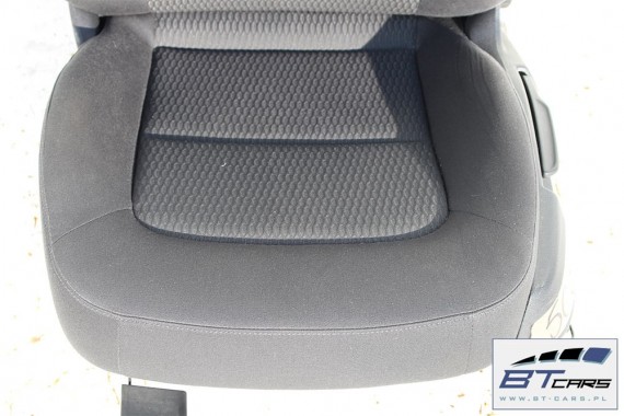 AUDI A5 FOTELE KOMPLET FOTELI siedzeń siedzenia fotel tapicerka 8T welur kolr czarny