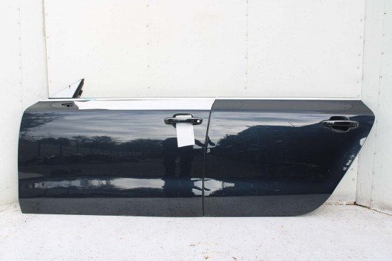AUDI A7 DRZWI LEWE STRONA LEWA PRZÓD + TYŁ 4G8 2 szt przednie tylne 2 sztuki W1W1 LX5R Niebieski 4G8831051 4G8833051 4G8831051A
