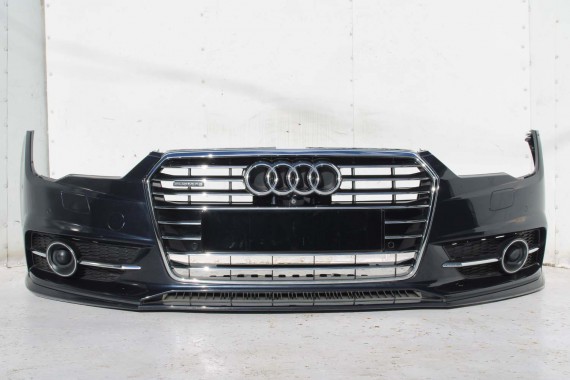 AUDI A7 FL LIFT PRZÓD maska błotniki zderzak pas przedni lampy wzmocnienie FULL LED 2015- W1W1 LX5R S-LINE 4G8941033J 4G8941034J