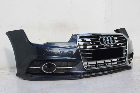 AUDI A7 FL LIFT PRZÓD maska błotniki zderzak pas przedni lampy wzmocnienie FULL LED 2015- W1W1 LX5R S-LINE 4G8941033J 4G8941034J