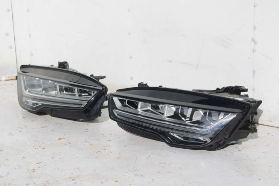 AUDI A7 FL LIFT PRZÓD maska błotniki zderzak pas przedni lampy wzmocnienie FULL LED 2015- W1W1 LX5R S-LINE 4G8941033J 4G8941034J