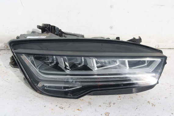 AUDI A7 FL LIFT PRZÓD maska błotniki zderzak pas przedni lampy wzmocnienie FULL LED 2015- W1W1 LX5R S-LINE 4G8941033J 4G8941034J