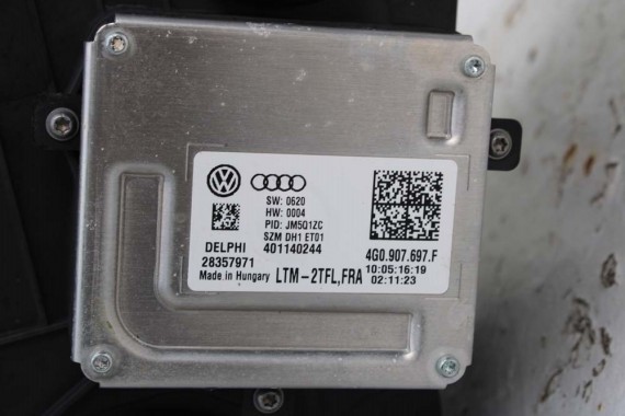 AUDI A7 FL LIFT PRZÓD maska błotniki zderzak pas przedni lampy wzmocnienie FULL LED 2015- W1W1 LX5R S-LINE 4G8941033J 4G8941034J