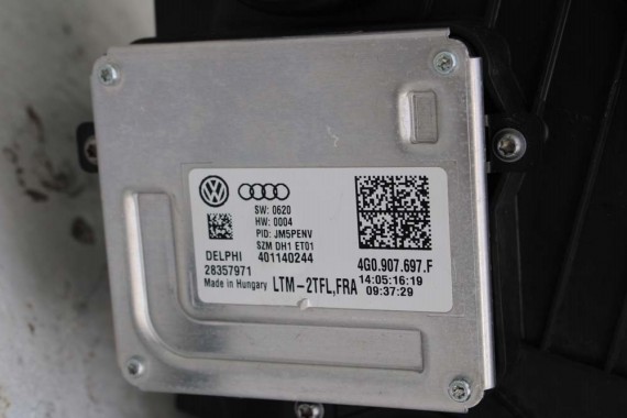 AUDI A7 FL LIFT PRZÓD maska błotniki zderzak pas przedni lampy wzmocnienie FULL LED 2015- W1W1 LX5R S-LINE 4G8941033J 4G8941034J