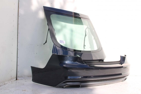 AUDI A7 TYŁ ZDERZAK TYLNY KLAPA BAGAŻNIKA 4G 4G8 LAMPY W1W1 LX5R Niebieski FL LIFT tylna zderzak klapa lampa led ledy  S-LINE