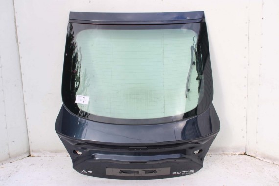 AUDI A7 TYŁ ZDERZAK TYLNY KLAPA BAGAŻNIKA 4G 4G8 LAMPY W1W1 LX5R Niebieski FL LIFT tylna zderzak klapa lampa led ledy  S-LINE