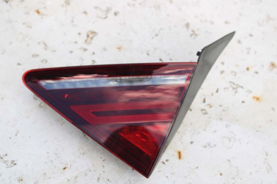 AUDI A7 TYŁ ZDERZAK TYLNY KLAPA BAGAŻNIKA 4G 4G8 LAMPY W1W1 LX5R Niebieski FL LIFT tylna zderzak klapa lampa led ledy  S-LINE