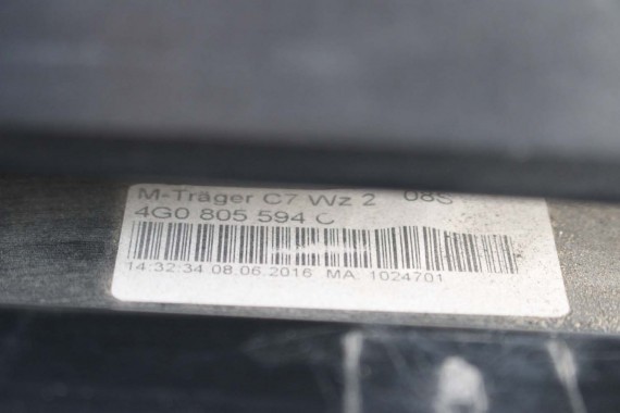 AUDI A7 PAS PRZEDNI PRZÓD WZMOCNIENIE + BELKA + CHŁODNICE WENTYLATORY 8K0121251H 4G0145804D 4G0805594C 4H0959455AD 4H0959455AE