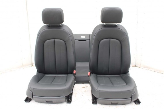 AUDI A7 FOTELE KOMPLET FOTELI siedzeń siedzenia fotel tapicerka 4G 4G8 skóra kolor czarny FOTEL siedzenie fotel N5W Leder Milano