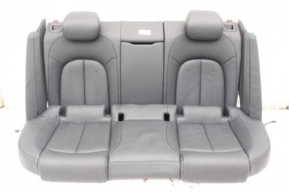 AUDI A7 FOTELE KOMPLET FOTELI siedzeń siedzenia fotel tapicerka 4G 4G8 skóra kolor czarny FOTEL siedzenie fotel N5W Leder Milano