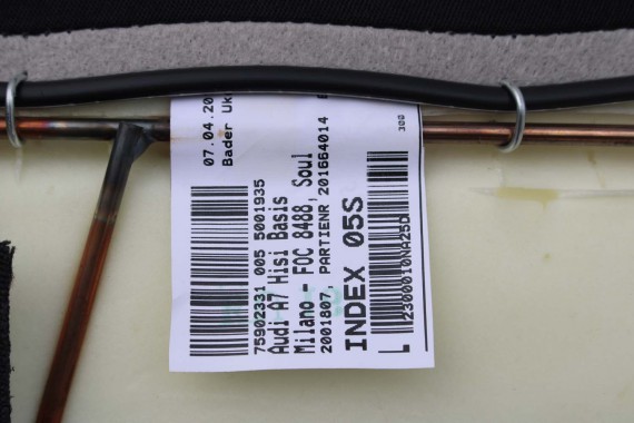 AUDI A7 FOTELE KOMPLET FOTELI siedzeń siedzenia fotel tapicerka 4G 4G8 skóra kolor czarny FOTEL siedzenie fotel N5W Leder Milano