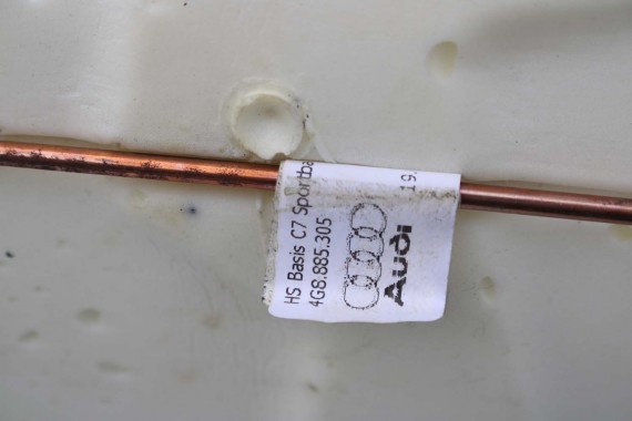 AUDI A7 FOTELE KOMPLET FOTELI siedzeń siedzenia fotel tapicerka 4G 4G8 skóra kolor czarny FOTEL siedzenie fotel N5W Leder Milano