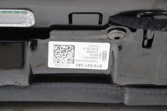 AUDI A7 FOTELE KOMPLET FOTELI siedzeń siedzenia fotel tapicerka 4G 4G8 skóra kolor czarny FOTEL siedzenie fotel N5W Leder Milano