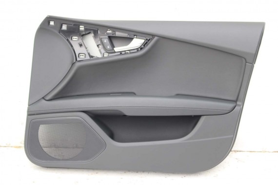 AUDI A7 FOTELE KOMPLET FOTELI siedzeń siedzenia fotel tapicerka 4G 4G8 skóra kolor czarny FOTEL siedzenie fotel N5W Leder Milano