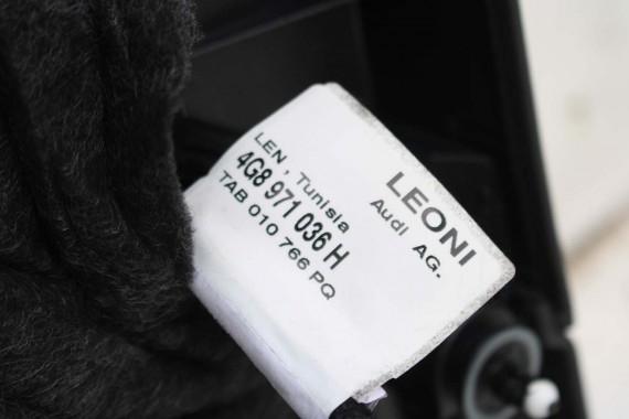 AUDI A7 FOTELE KOMPLET FOTELI siedzeń siedzenia fotel tapicerka 4G 4G8 skóra kolor czarny FOTEL siedzenie fotel N5W Leder Milano