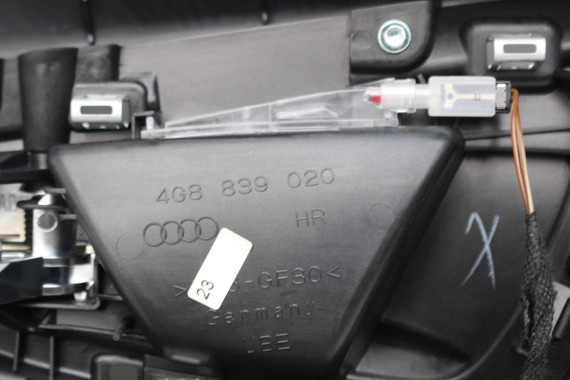 AUDI A7 FOTELE KOMPLET FOTELI siedzeń siedzenia fotel tapicerka 4G 4G8 skóra kolor czarny FOTEL siedzenie fotel N5W Leder Milano