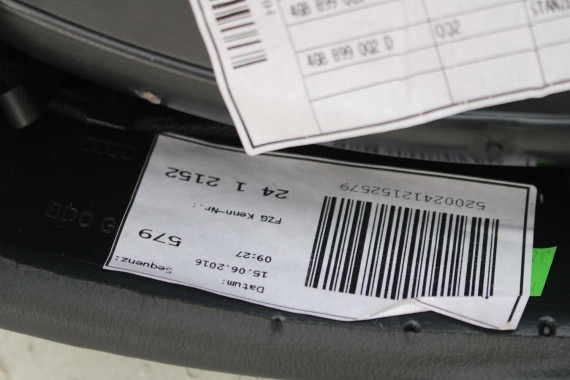 AUDI A7 FOTELE KOMPLET FOTELI siedzeń siedzenia fotel tapicerka 4G 4G8 skóra kolor czarny FOTEL siedzenie fotel N5W Leder Milano