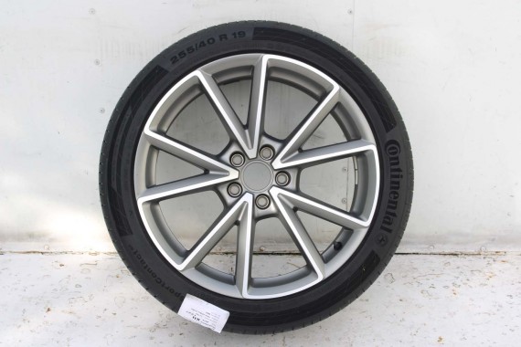 AUDI A7 FELGI 19 cali 4H0601025CK OPONY LATO KOŁA felga 9J*19H2 ET32 opona CONTINENTAL 255/40/19 100Y SportContact 5P A6 A8 4H