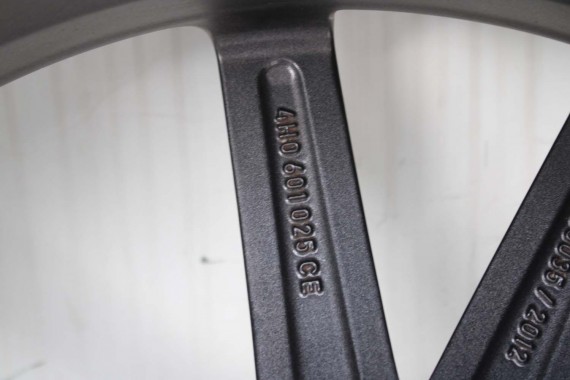 AUDI A7 FELGI 19 cali 4H0601025CK OPONY LATO KOŁA felga 9J*19H2 ET32 opona CONTINENTAL 255/40/19 100Y SportContact 5P A6 A8 4H