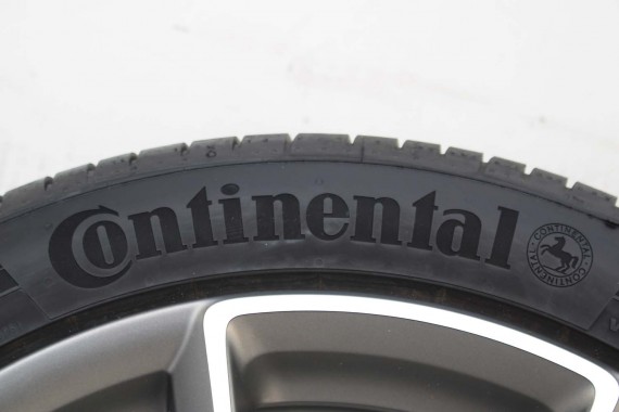 AUDI A7 FELGI 19 cali 4H0601025CK OPONY LATO KOŁA felga 9J*19H2 ET32 opona CONTINENTAL 255/40/19 100Y SportContact 5P A6 A8 4H