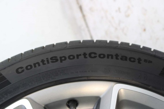 AUDI A7 FELGI 19 cali 4H0601025CK OPONY LATO KOŁA felga 9J*19H2 ET32 opona CONTINENTAL 255/40/19 100Y SportContact 5P A6 A8 4H
