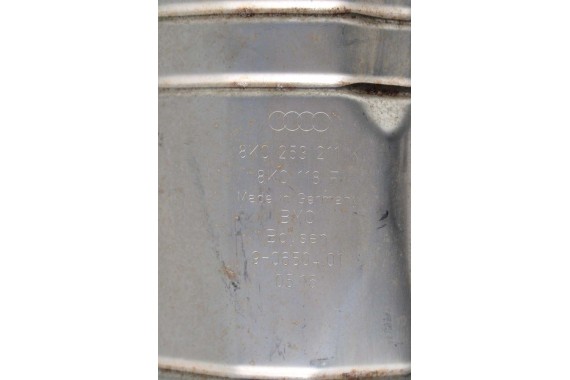 AUDI A6 A7 WYDECH TŁUMIK ŚRODKOWY 4G0254302B 8K0253211K 4G0254352G 8K0118F 4G0254302B 4G0254302 4G0254352G 4G0254352 3.0 TFSi 4G