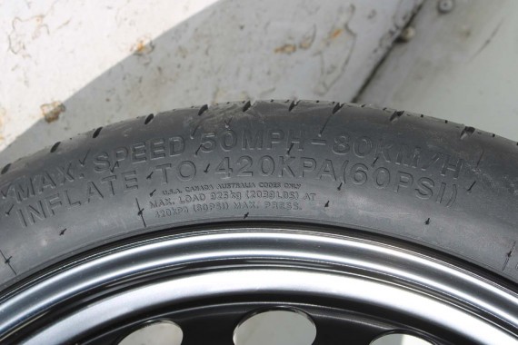 AUDI A6 A7 KOŁO DOJAZDOWE 20 DOJAZDÓWKA ZAPAS 4G0601027E 4,5J*20H2 ET22 HANKOOK S300 145/60/20 105M 4G0 601 027 4G8 4G0601010B
