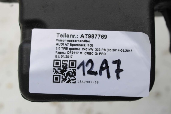 AUDI A6 A7 ZBIORNIK PŁYNU SPRYSKIWACZY 4G8955451J 4G8955453D 4G8955453F 4G1955462A 4G8955453B 4G8955453C 4G1955463A 4G C7 4G8