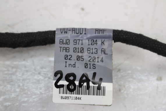AUDI A4 8W WIĄZKA instalacja zderzaka tył 8W0971104K elektryczna 8W0 971 104 K B9 PDC 8W0971104K 8W0971104K 8W0971104K 8W0971104