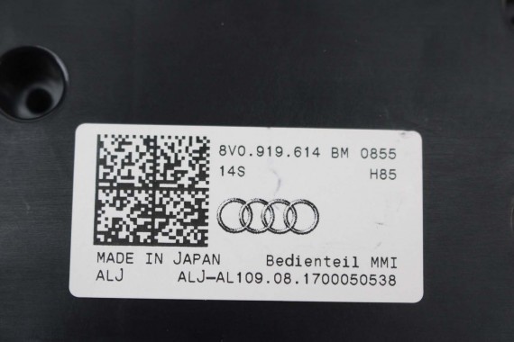 AUDI A3 PANEL gałka MMI 8V0919614BM 3g+ 8V TOUCHPAD STEROWANIA 8V0 919 614 BM 6PS soul (czerń) z touchpadem FL LIFT 8V0919614BM