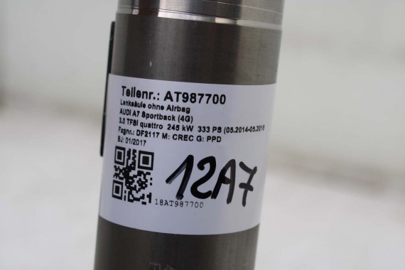 AUDI A6 A7 4G C7 KIEROWNICY KOLUMNA 4G0419502AH 4G0 419 502 przekładnia kierownicza 4G1419753C 4G0419502 4G0419502N 4G0419502AN