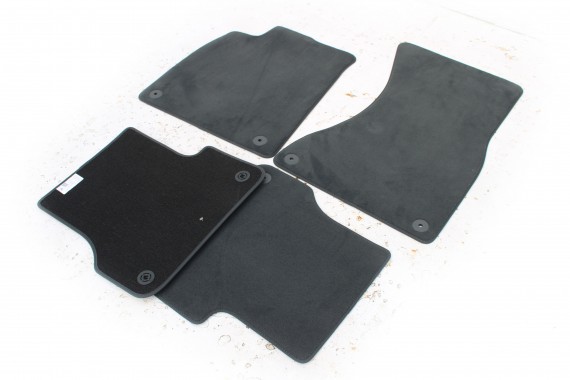 AUDI A6 A7 FL DYWANIKI PODŁOGI 4G1863691D 4G0864450B wycieraczki 4G0863723 4G0863724 4G1863713 4G1863714 'QA5' czarny soul) LIFT