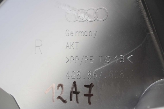 AUDI A7 BOCZEK KLAPY BAGAŻNIKA 4G8867979A 4G8867606A 4G8 867 979 4G8867606 tył tylny 4G8867979 4G8867606 4G8867979 4G8867606 4PK