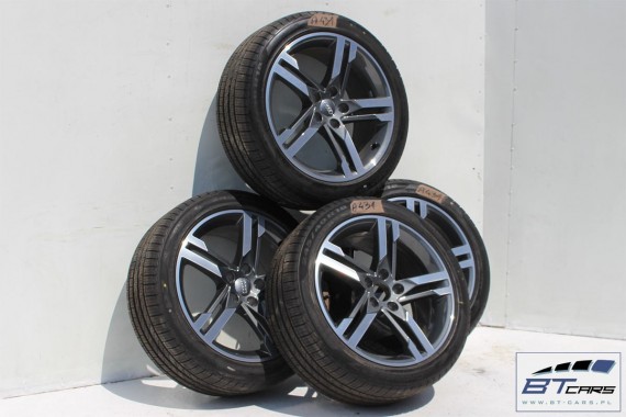 AUDI A4 A5 8W FELGI 18 cali 8W0601025M KOŁA OPONY LATO felga 8J*18H2 ET40 opona Pirelli Cinturato P7 245/40/18 97H 8W0601025M