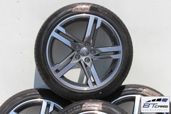 AUDI A4 A5 8W FELGI 18 cali 8W0601025M KOŁA OPONY LATO felga 8J*18H2 ET40 opona Pirelli Cinturato P7 245/40/18 97H 8W0601025M