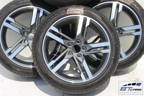 AUDI A4 A5 8W FELGI 18 cali 8W0601025M KOŁA OPONY LATO felga 8J*18H2 ET40 opona Pirelli Cinturato P7 245/40/18 97H 8W0601025M