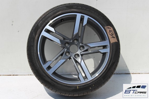 AUDI A4 A5 8W FELGI 18 cali 8W0601025M KOŁA OPONY LATO felga 8J*18H2 ET40 opona Pirelli Cinturato P7 245/40/18 97H 8W0601025M