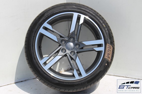 AUDI A4 A5 8W FELGI 18 cali 8W0601025M KOŁA OPONY LATO felga 8J*18H2 ET40 opona Pirelli Cinturato P7 245/40/18 97H 8W0601025M