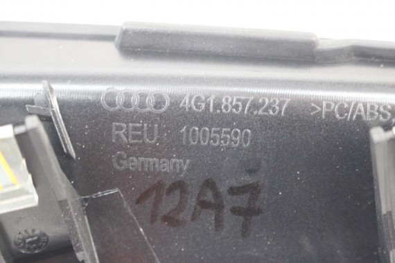 AUDI A7 WYKOŃCZENIE 4G1857304 4G1857237 4G8858341 4G8858342 ZAŚLEPKA OSŁONA KONSOLI KAPA  listwa deski 4G8858341 4G8 858 342